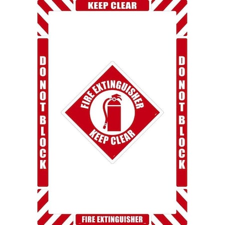 Nmc WALKON FLOOR MARKING KIT, WFKSM07 WFKSM07